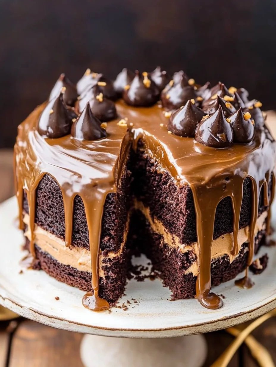 Salted Caramel Chocolate Cake