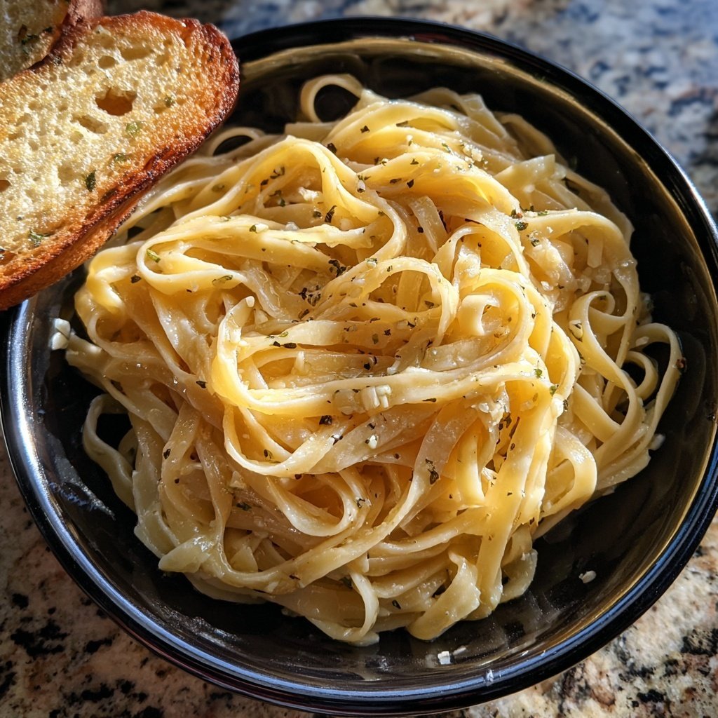 Quick & Easy 15-Minute Garlic Pasta