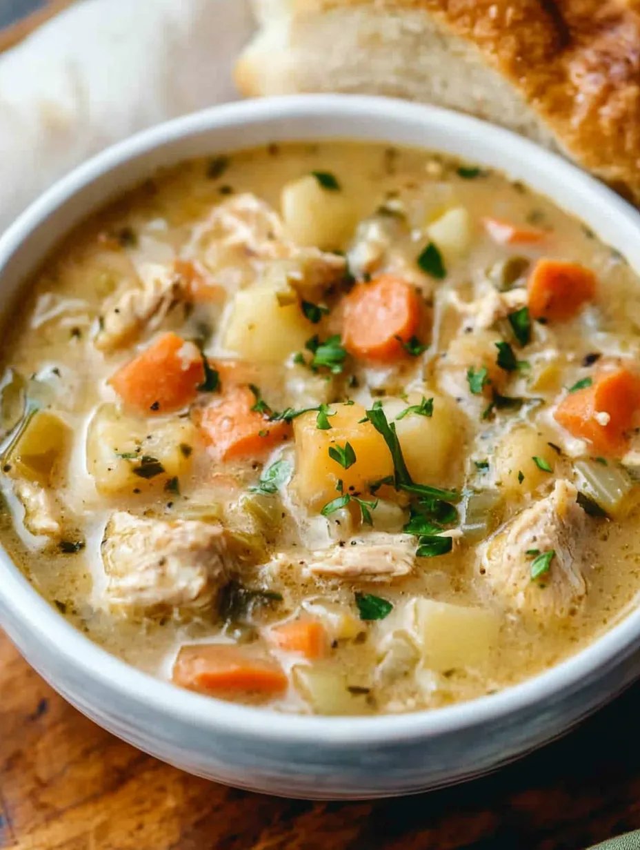 Chicken Pot Pie Soup
