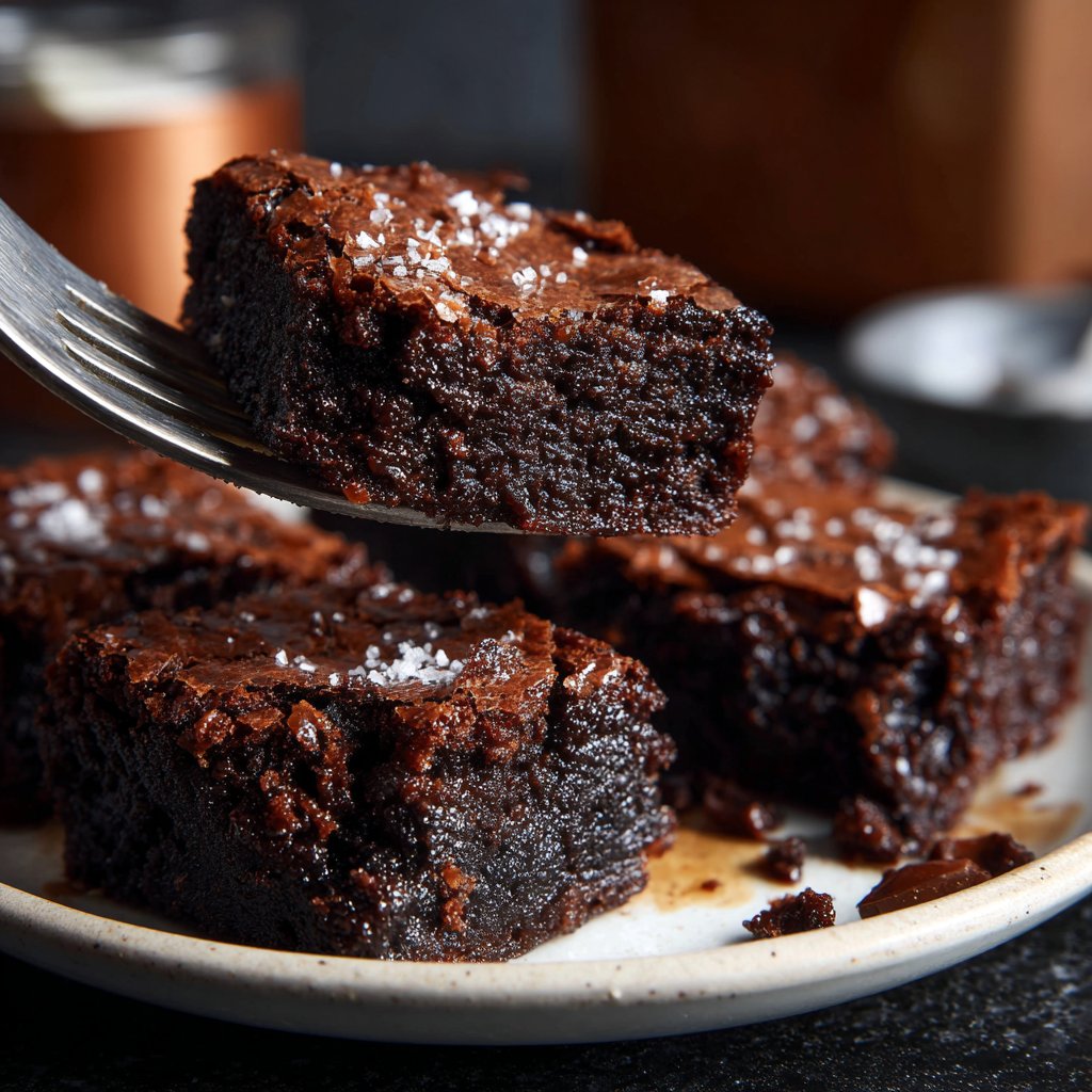 Sourdough Discard Brownies With Cocoa