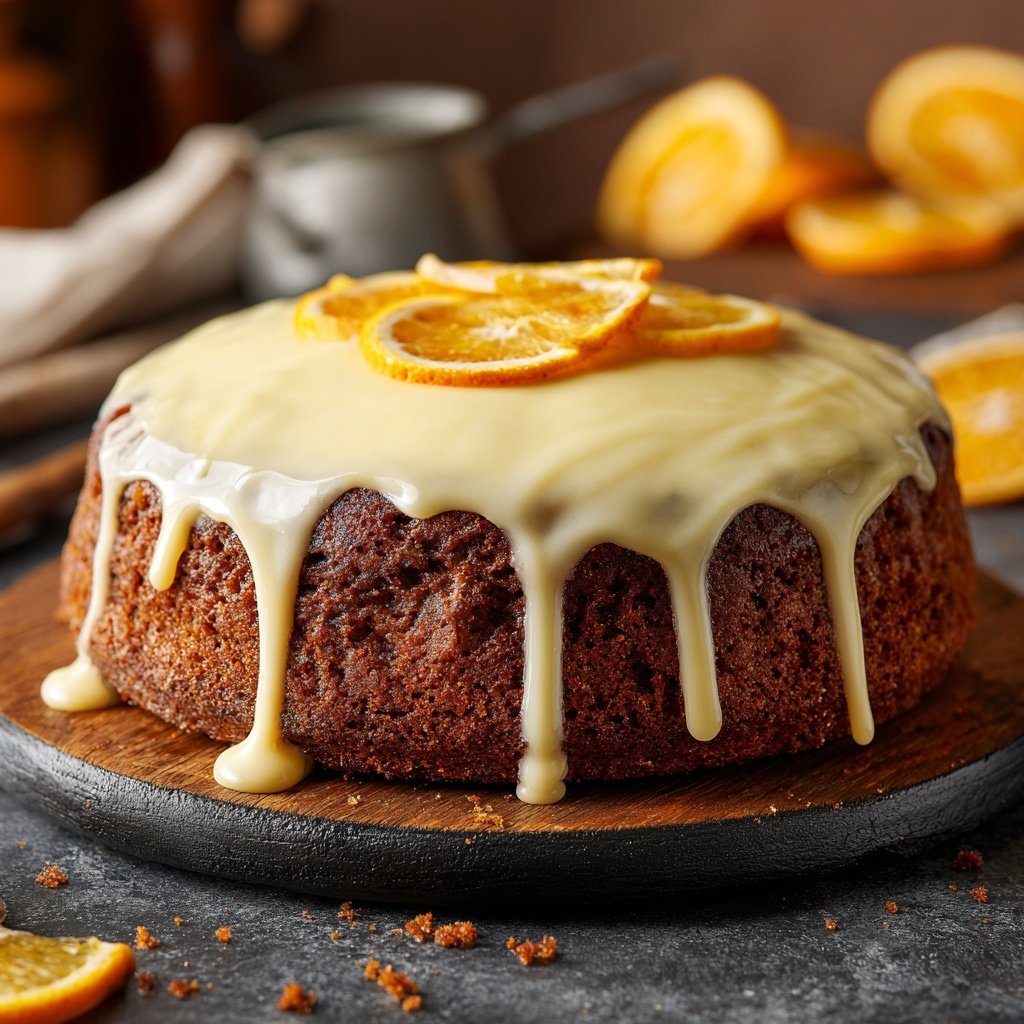 Chocolate Orange Snack Cake