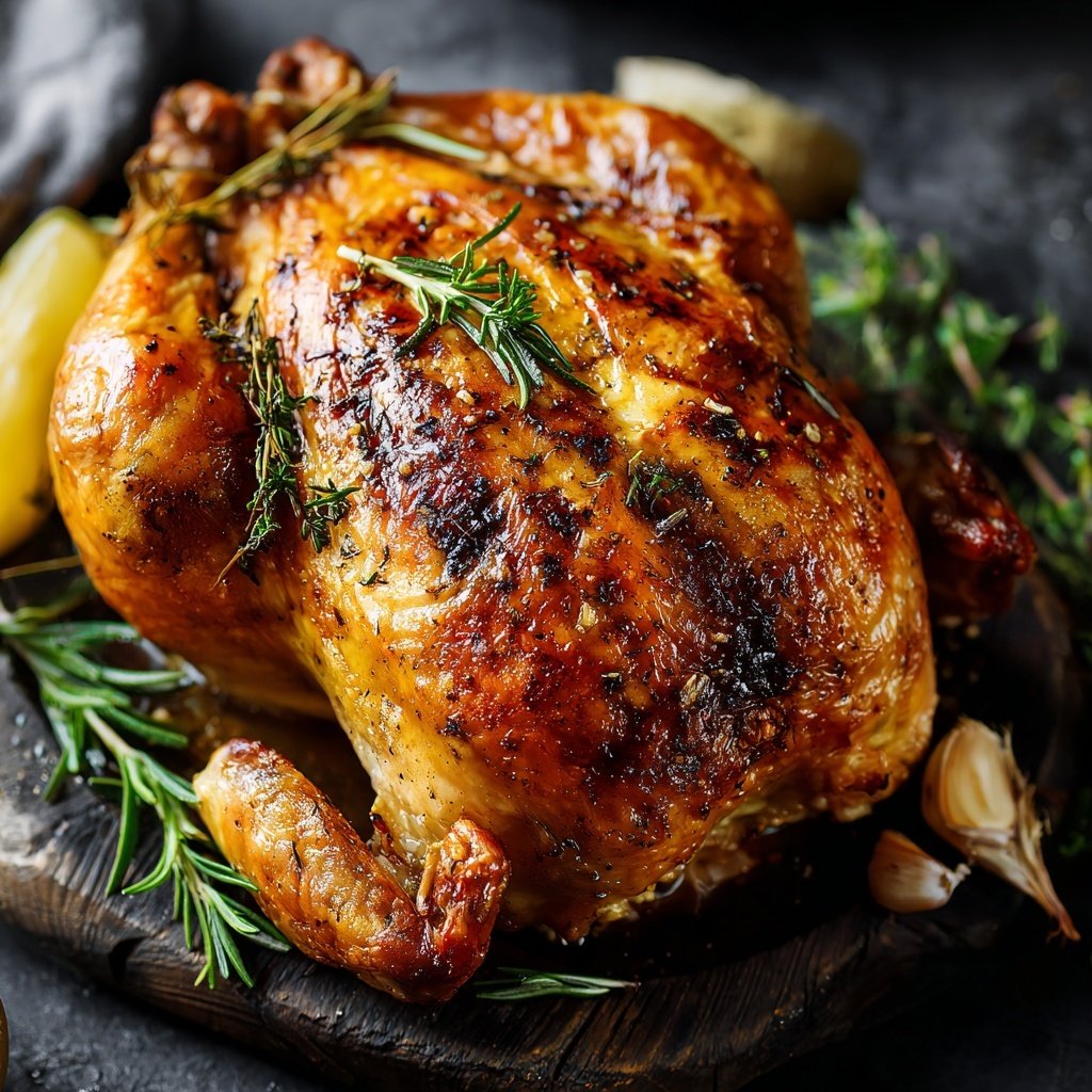 Seasonal & Festive Holiday Roast Chicken