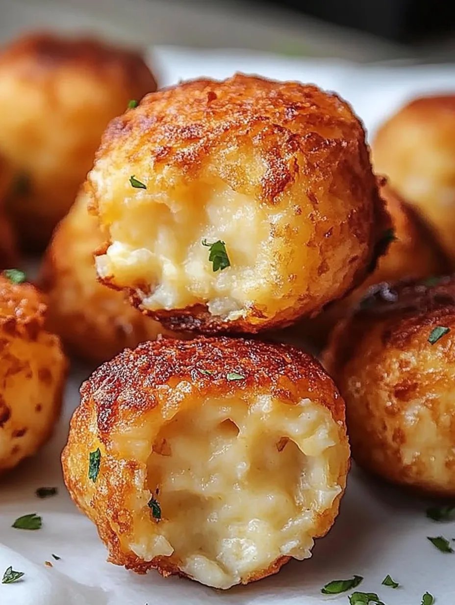 Mashed Potato Cheese Puffs