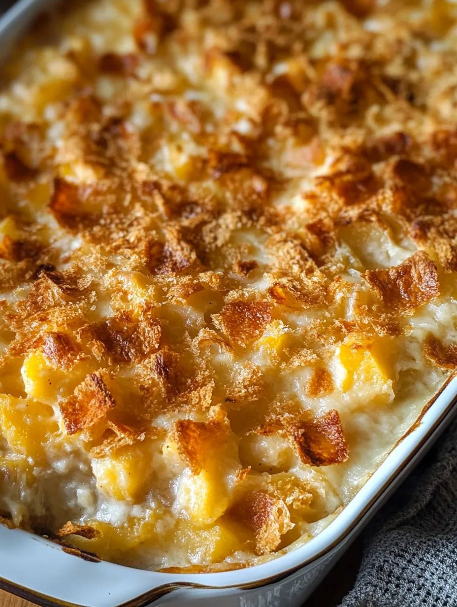 Funeral Potatoes - Easy Potato Casserole Side Dish