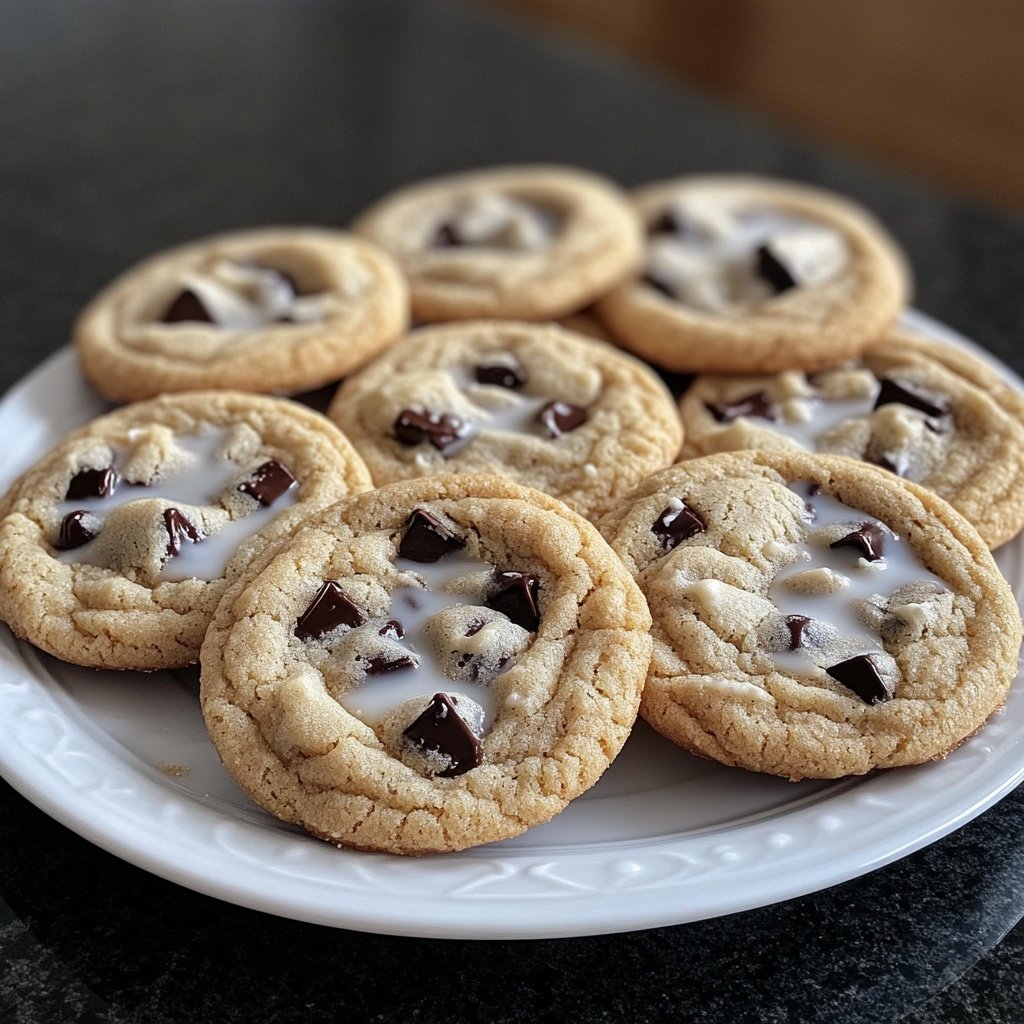 Winter Wonderland Chocolate Chip Cookies