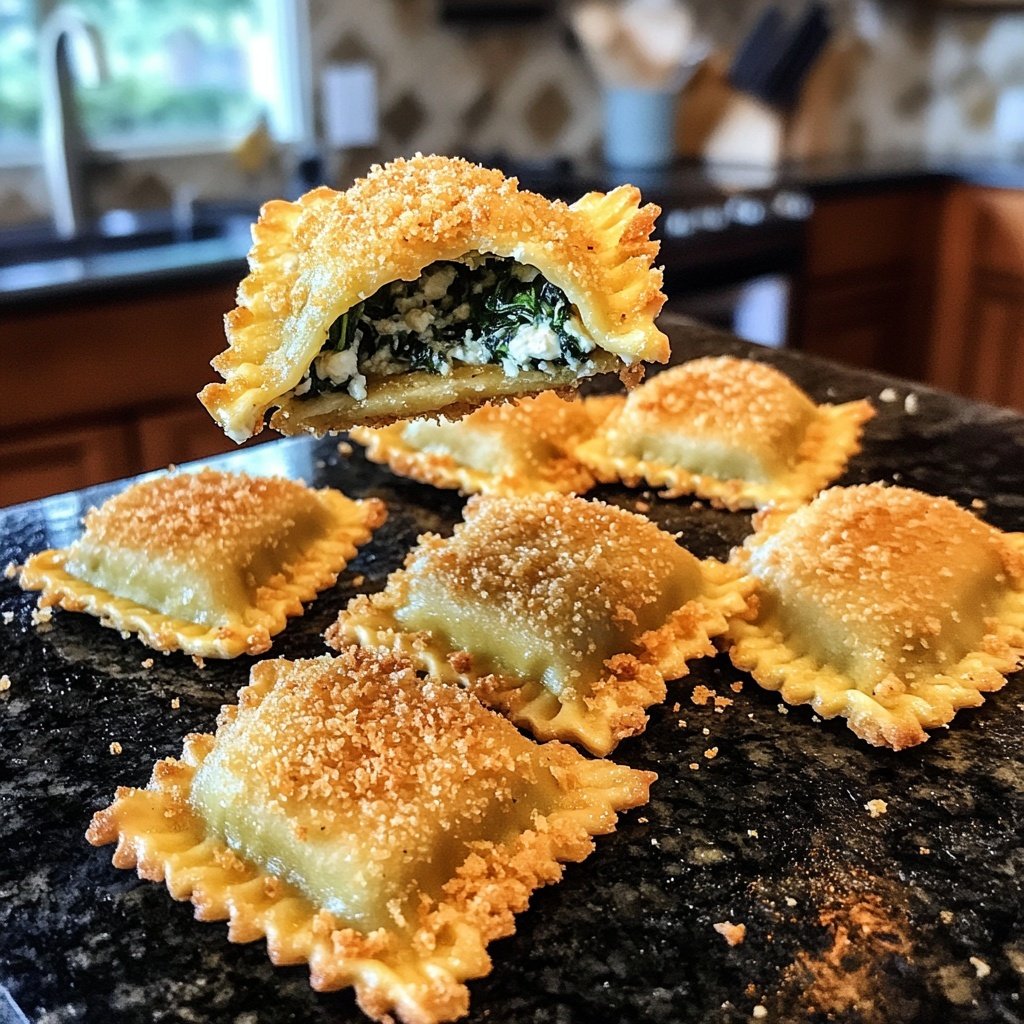 Crispy Ravioli Appetizer