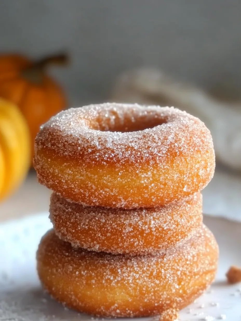 Pumpkin Spice Donuts