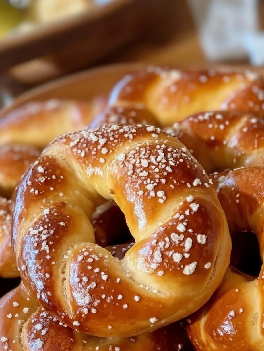 Homemade Soft Pretzels