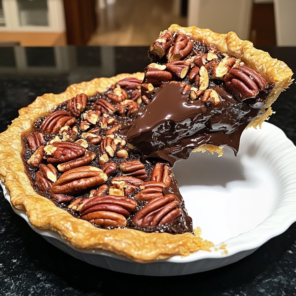 Texas Chocolate Pecan Pie